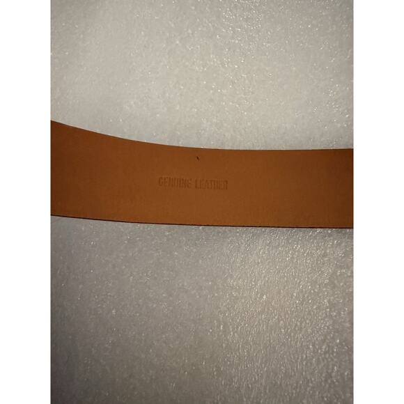 Ralph Lauren Collection Black Smooth Leather Belt Italy M